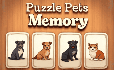 Puzzle Pets Memory